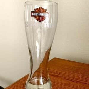 Harley-Davidson Motor Cycles Brewtus Applebees Glass